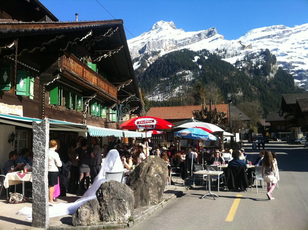 Auberge De La Poste Les Diablerets Buitenkant foto