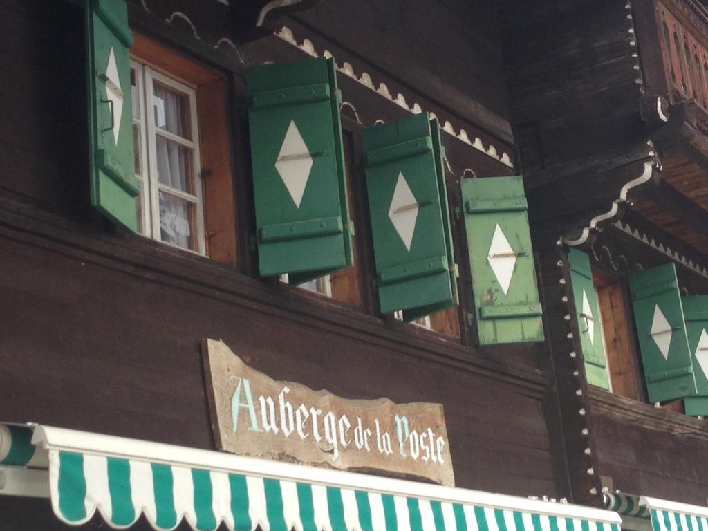 Auberge De La Poste Les Diablerets Buitenkant foto