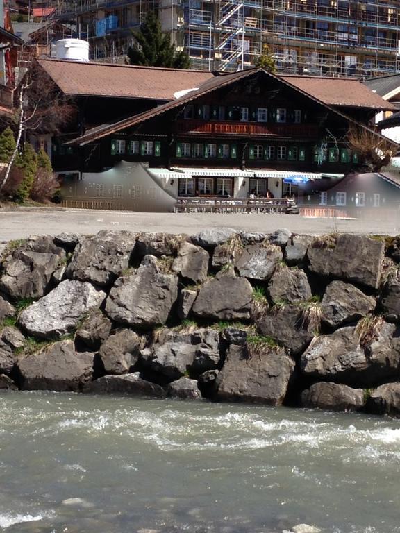 Auberge De La Poste Les Diablerets Buitenkant foto