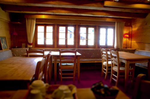 Auberge De La Poste Les Diablerets Restaurant foto
